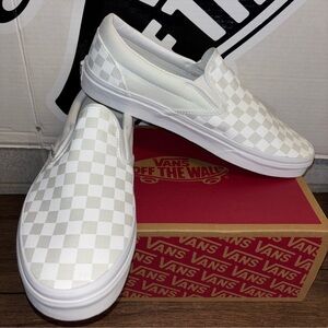 Vans Classic Slip-On. New in box. Men size 11.5. Color: True White.